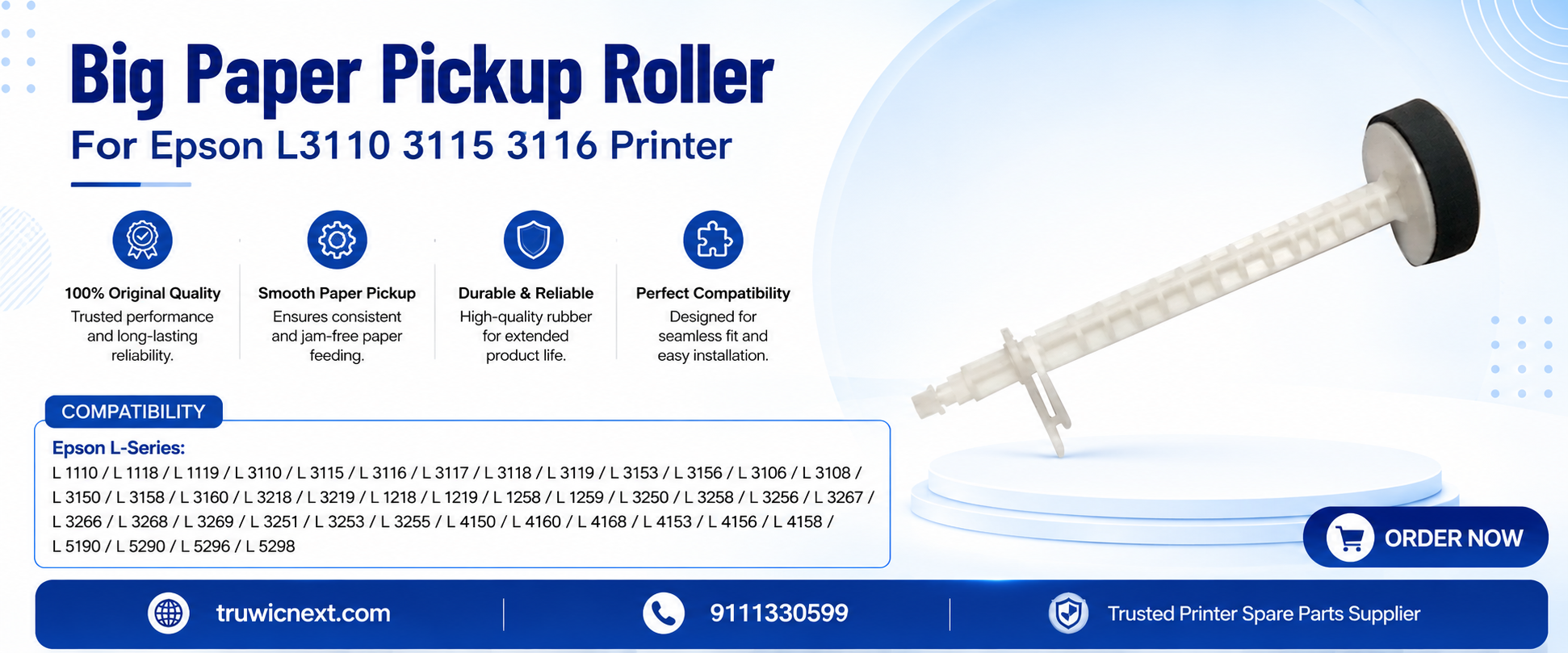 Big Paper Pickup Roller