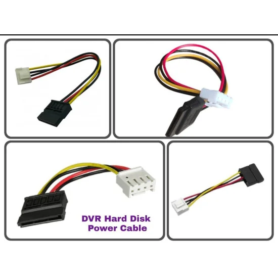 SATA Power Cable (Berg Type) for DVR, NVR and SATA Hard Disk Drive – Mini Power Cable
