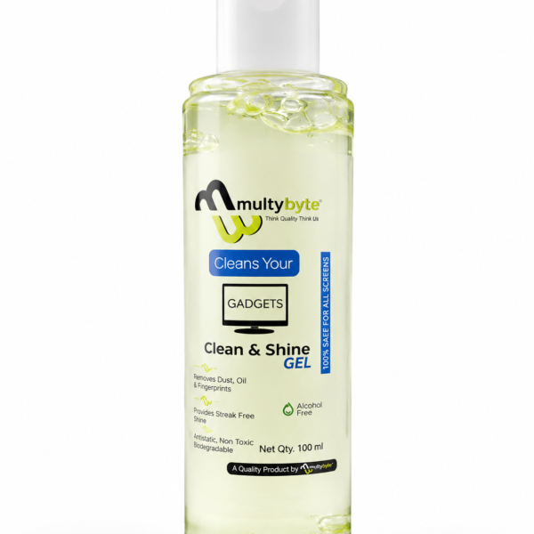 Multybyte LCD Screen Cleaner Gel 100ML | Premium Screen Cleaning Gel for Laptop, LED TV, Mobile, Tablet, Camera & Monitor
